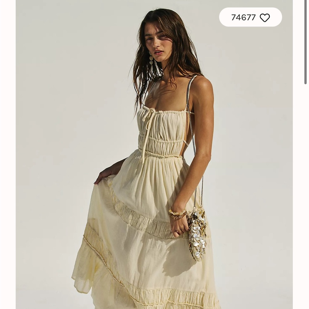 NWOT Free People Taking Sides Maxi size S